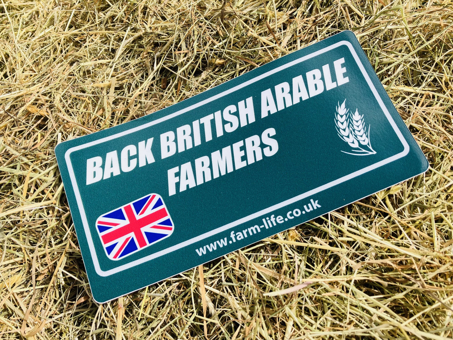 Back British (Various Farmers) - Tractor/Trailer/Truck/Vehicle Sticker