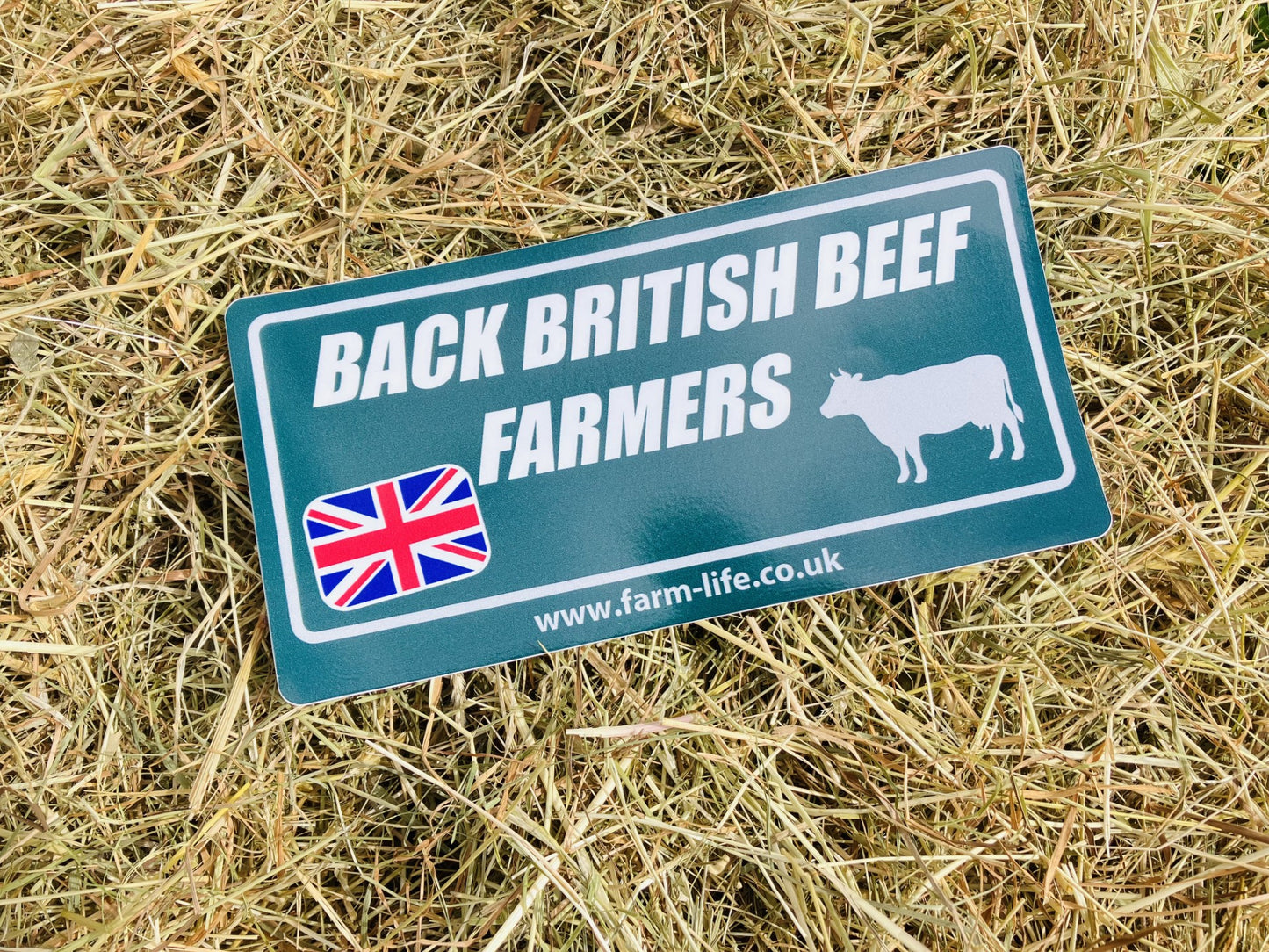 Back British (Various Farmers) - Tractor/Trailer/Truck/Vehicle Sticker