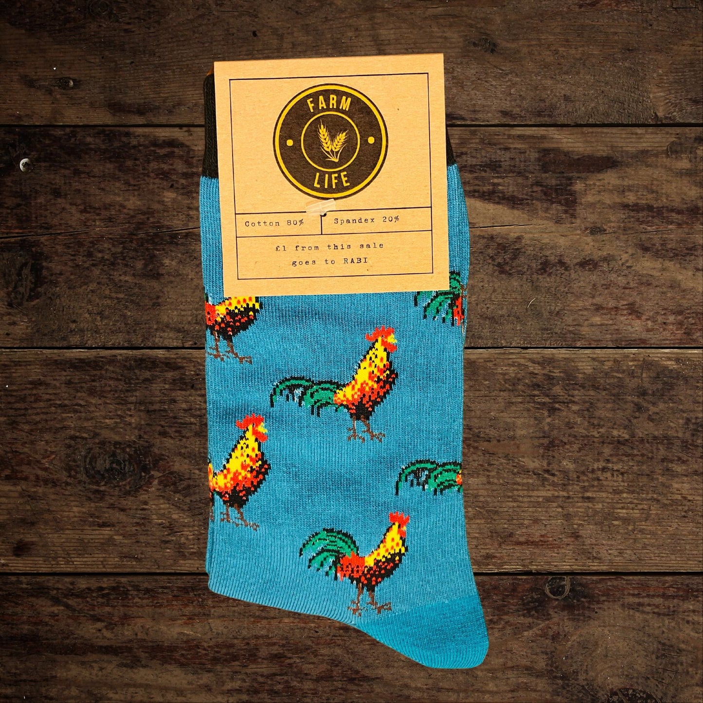 FarmLife Socks - One Size Fits All (4-7's)