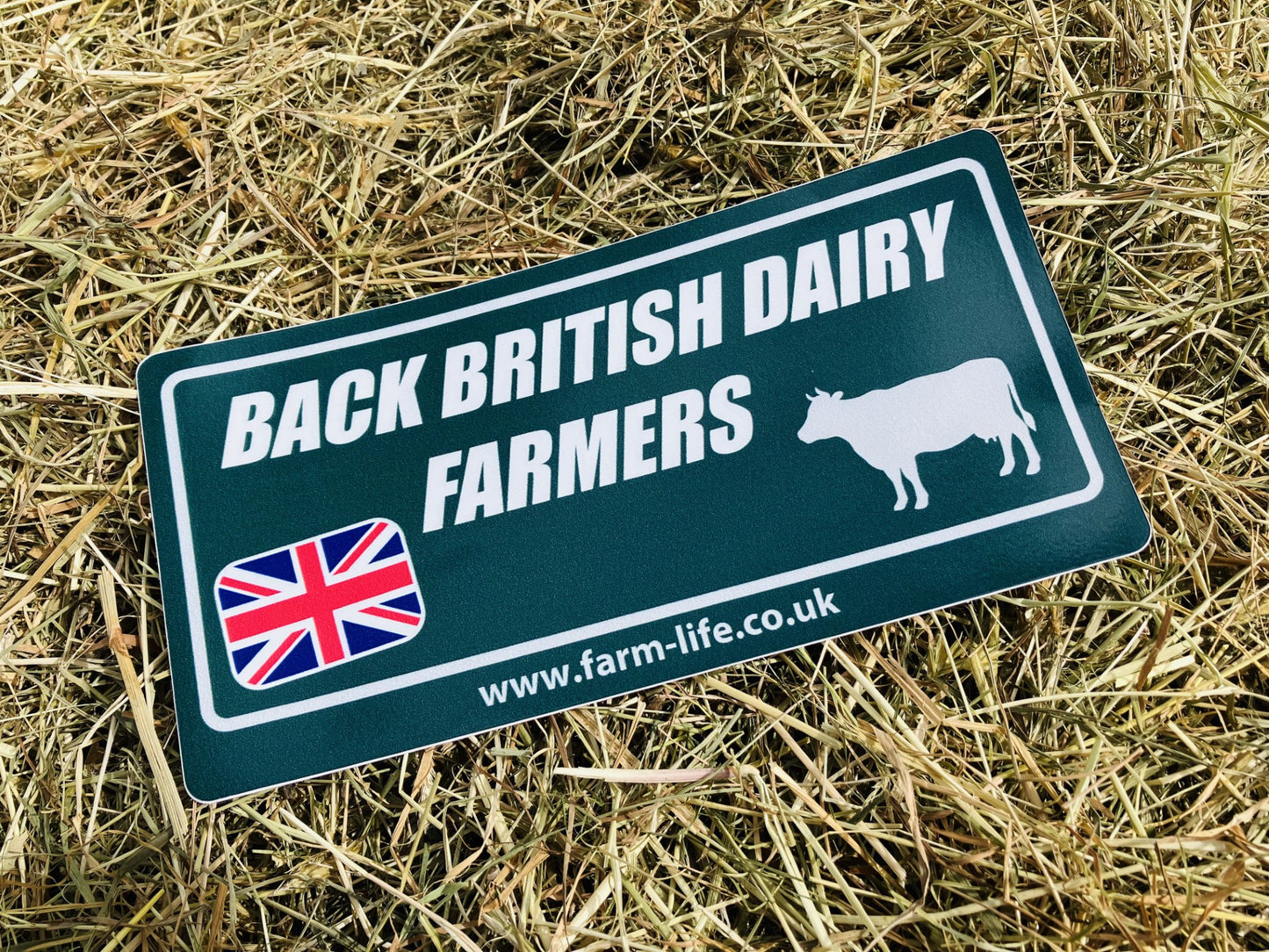 Back British (Various Farmers) - Tractor/Trailer/Truck/Vehicle Sticker