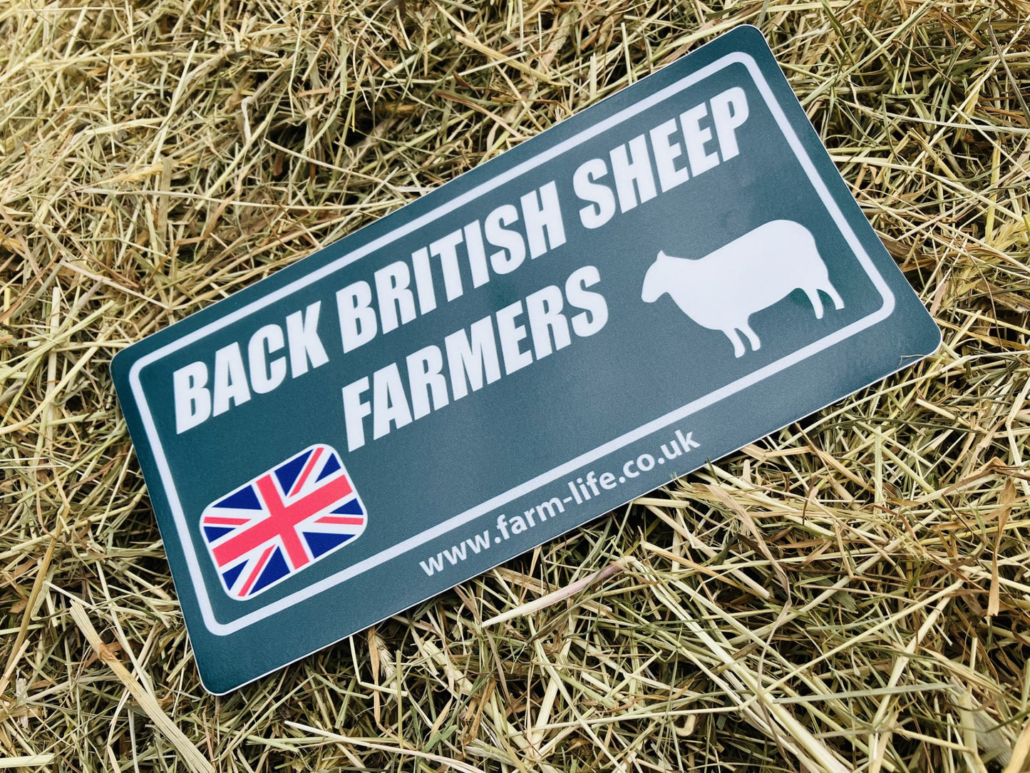 Back British (Various Farmers) - Tractor/Trailer/Truck/Vehicle Sticker